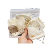 Khẩu trang muslin đóng gói làm quà tặng nhãn hàng